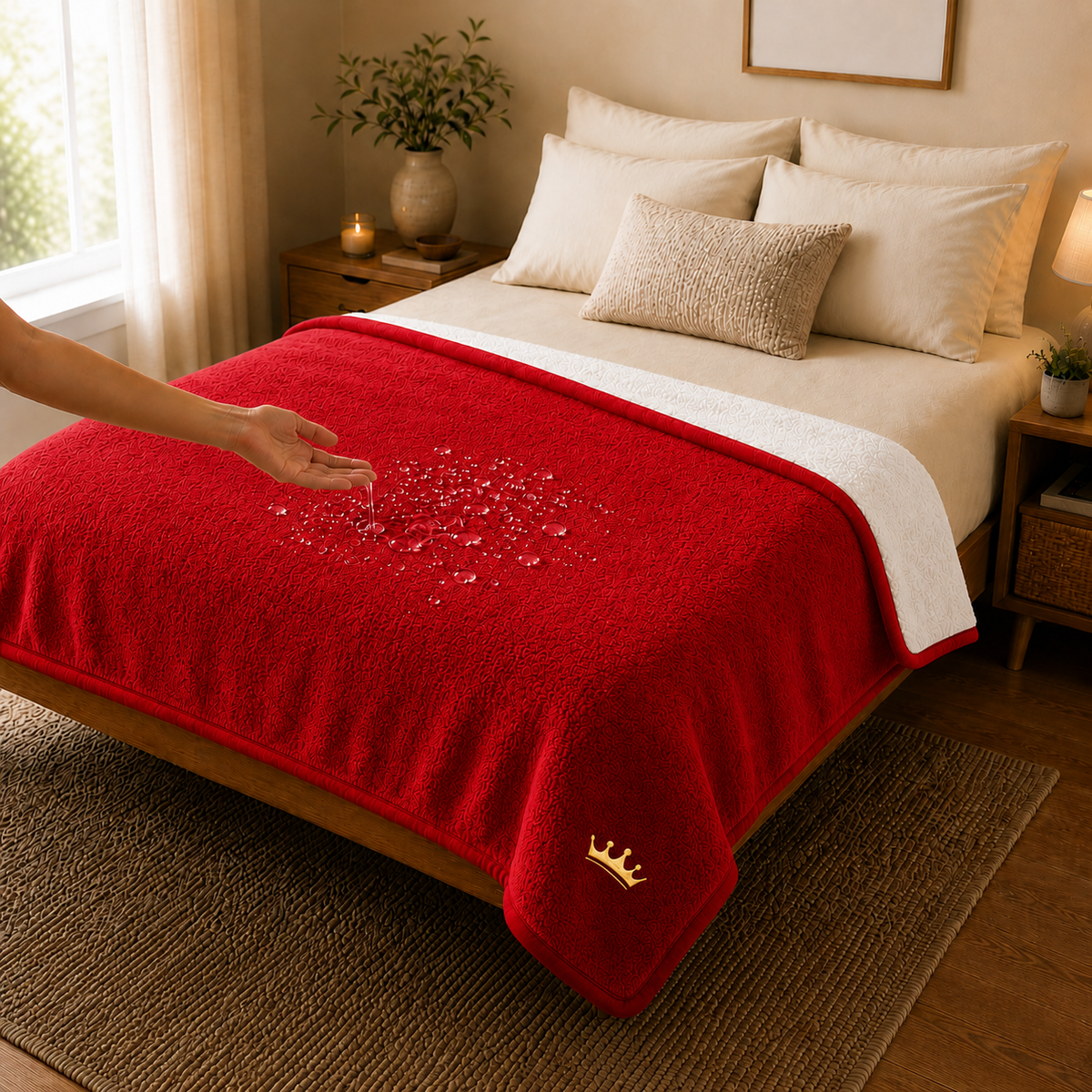 Curl & Crest Luxury Waterproof Blanket