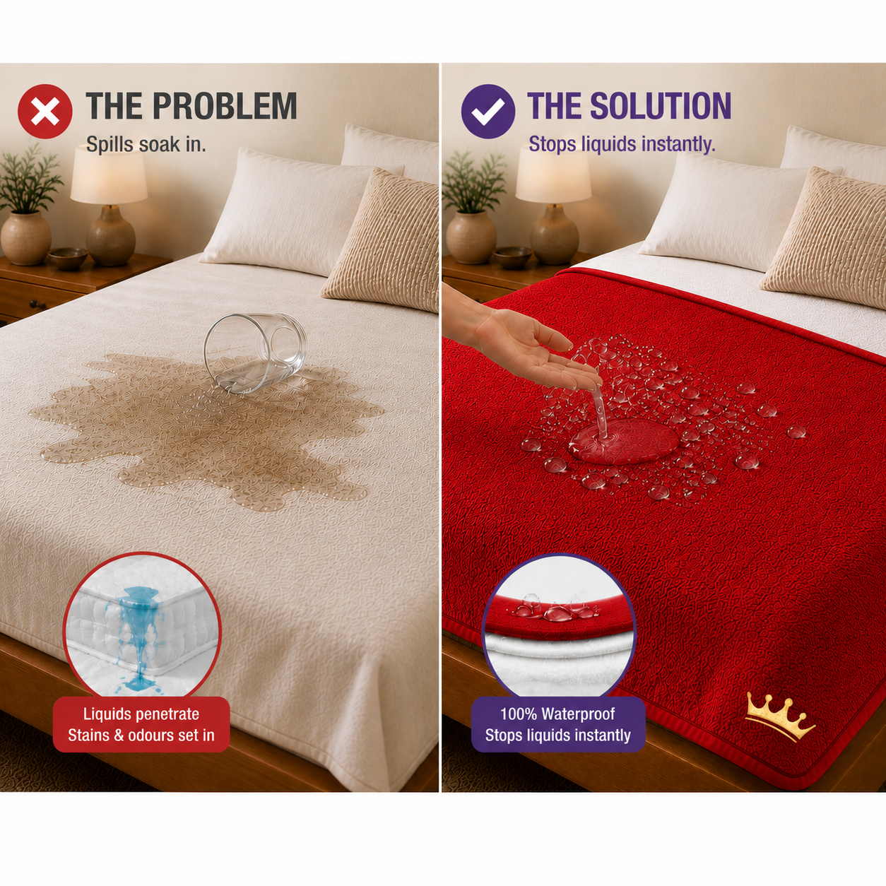 Curl & Crest Luxury Waterproof Blanket