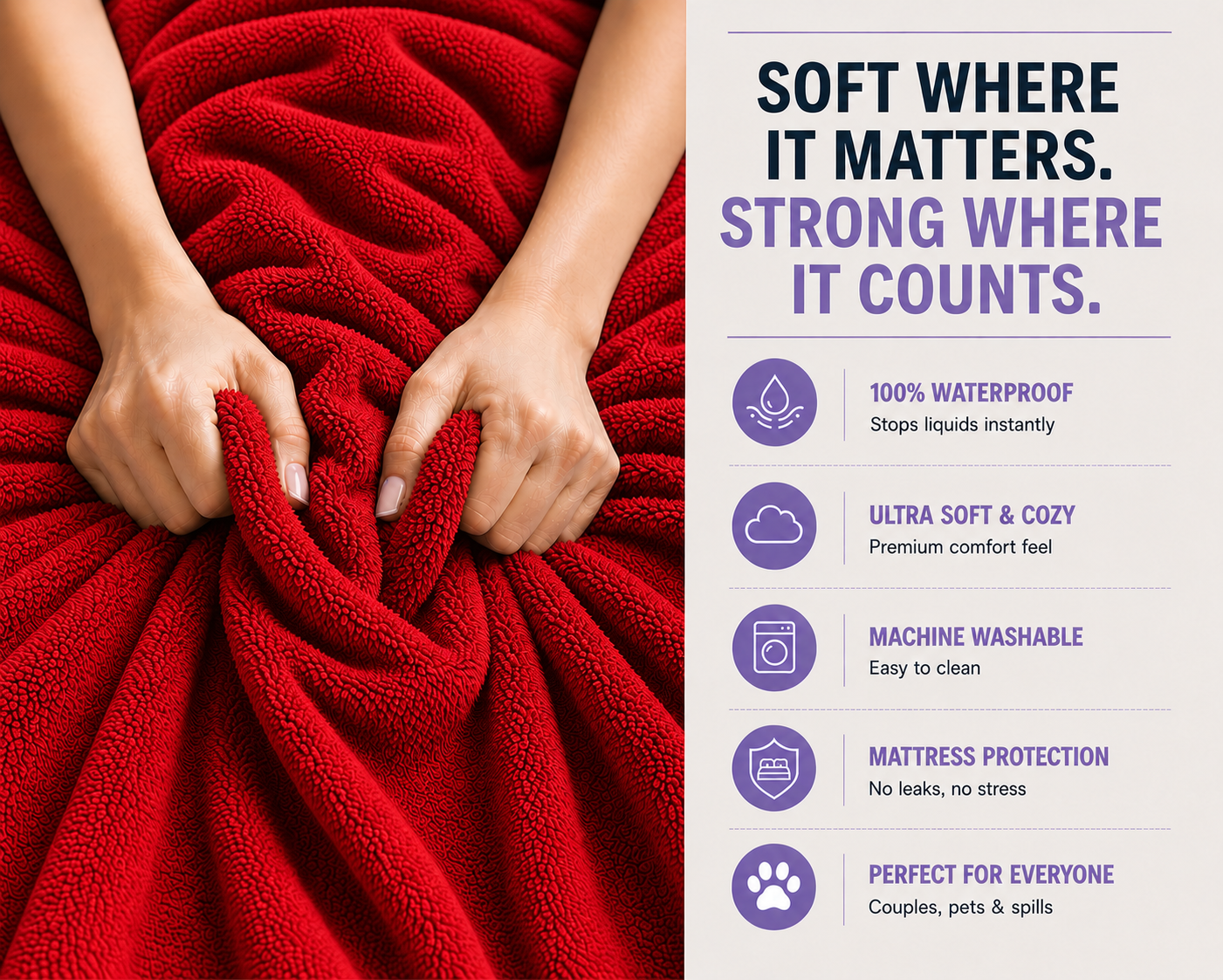 Curl & Crest Luxury Waterproof Blanket