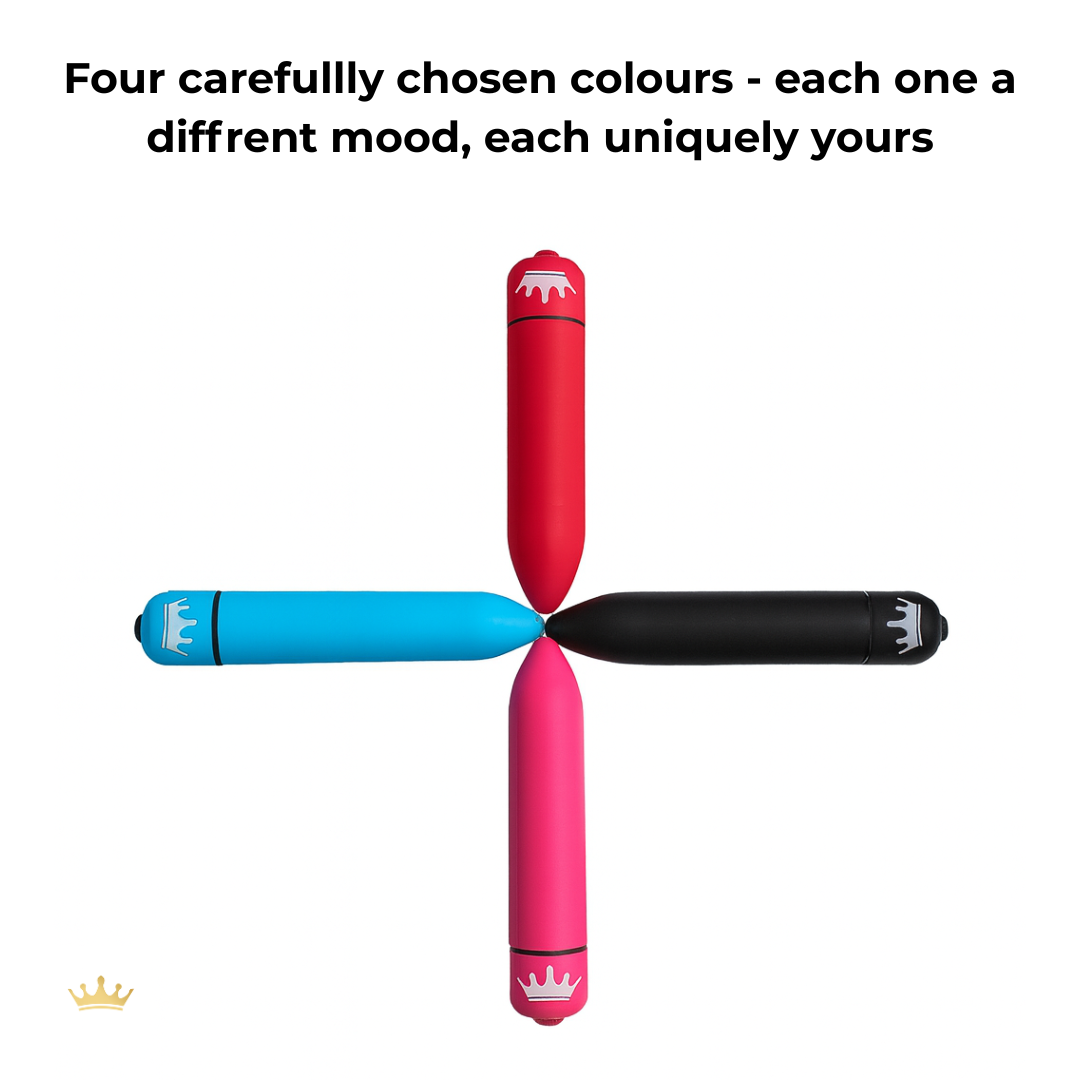 Mini Bullet Vibrator - Whisper Quiet, Discreet & Travel-Friendly