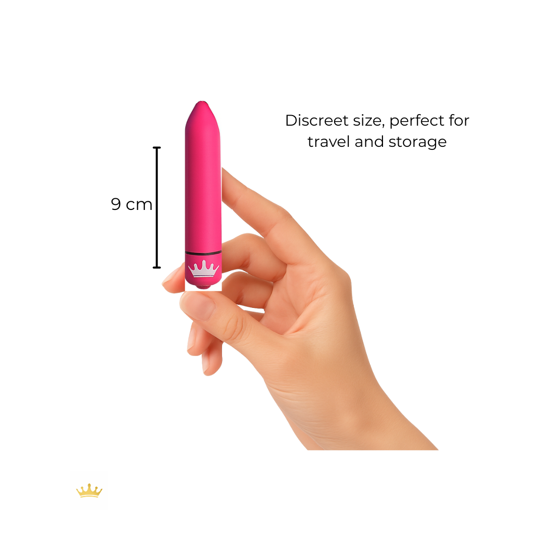 Mini Bullet Vibrator - Whisper Quiet, Discreet & Travel-Friendly
